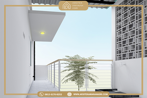 Balkon Minimalis 600x400