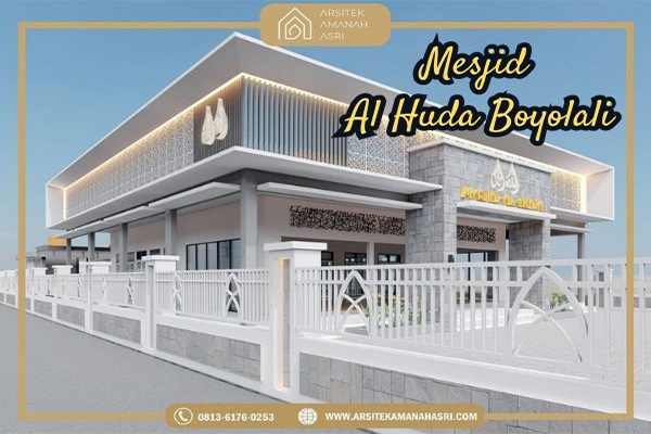 Desain masjid terbaru dengan konsep modern 3